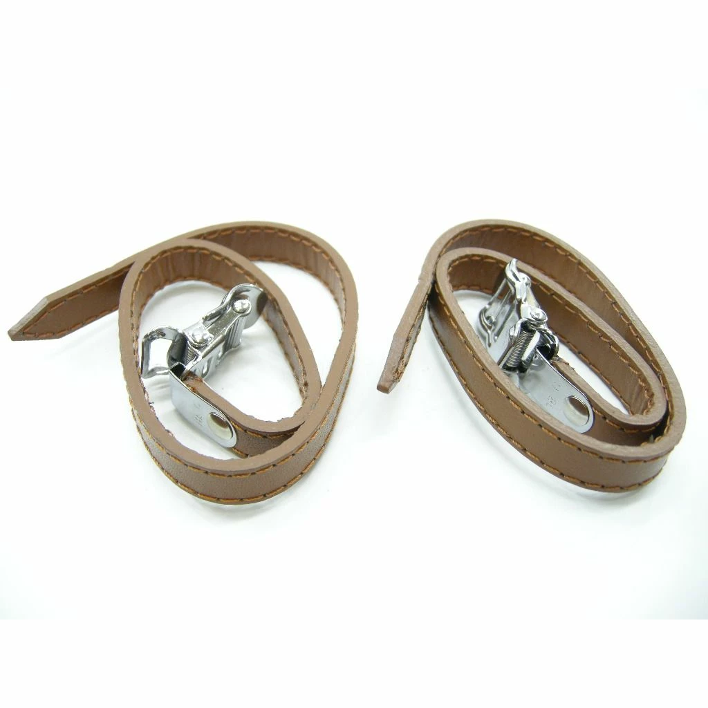 Bike Attitude Pedalriehmen Leder Mit Laminate Verstärkt 1 Bike Attitude Pedalriehmen Leder Mit Laminate Verstärkt